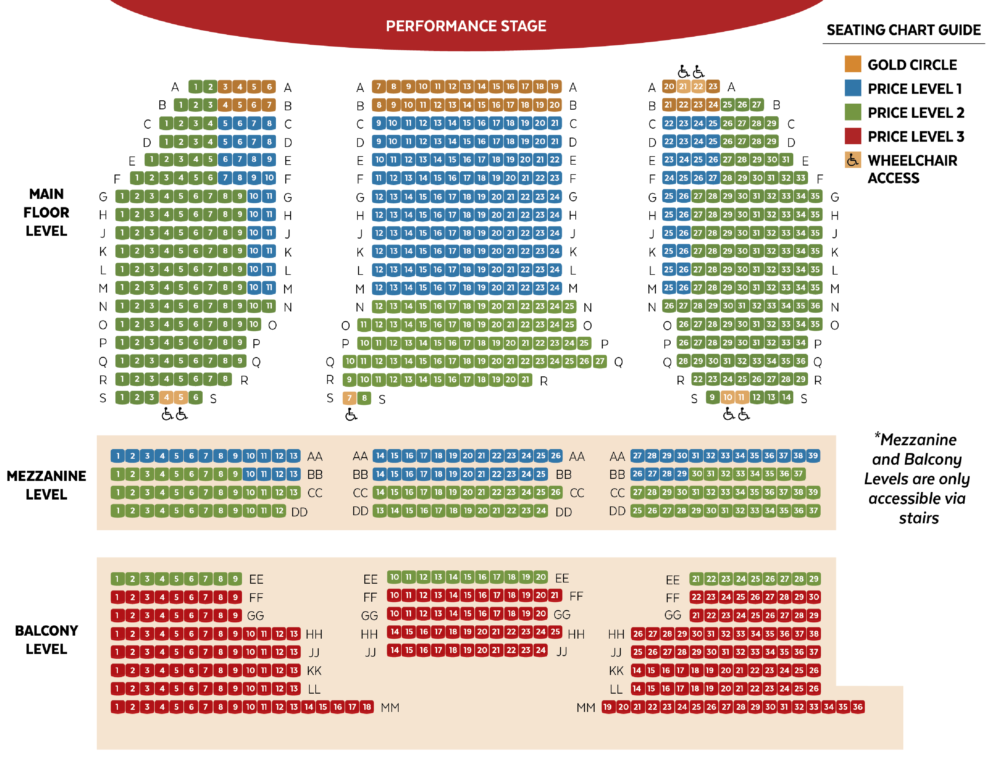 Guthrie Seating Chart