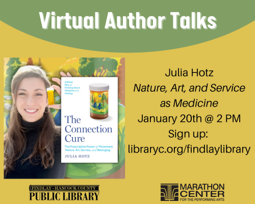 More Info for Nature, Art, and Service as Medicine with Journalist Julia Hotz
