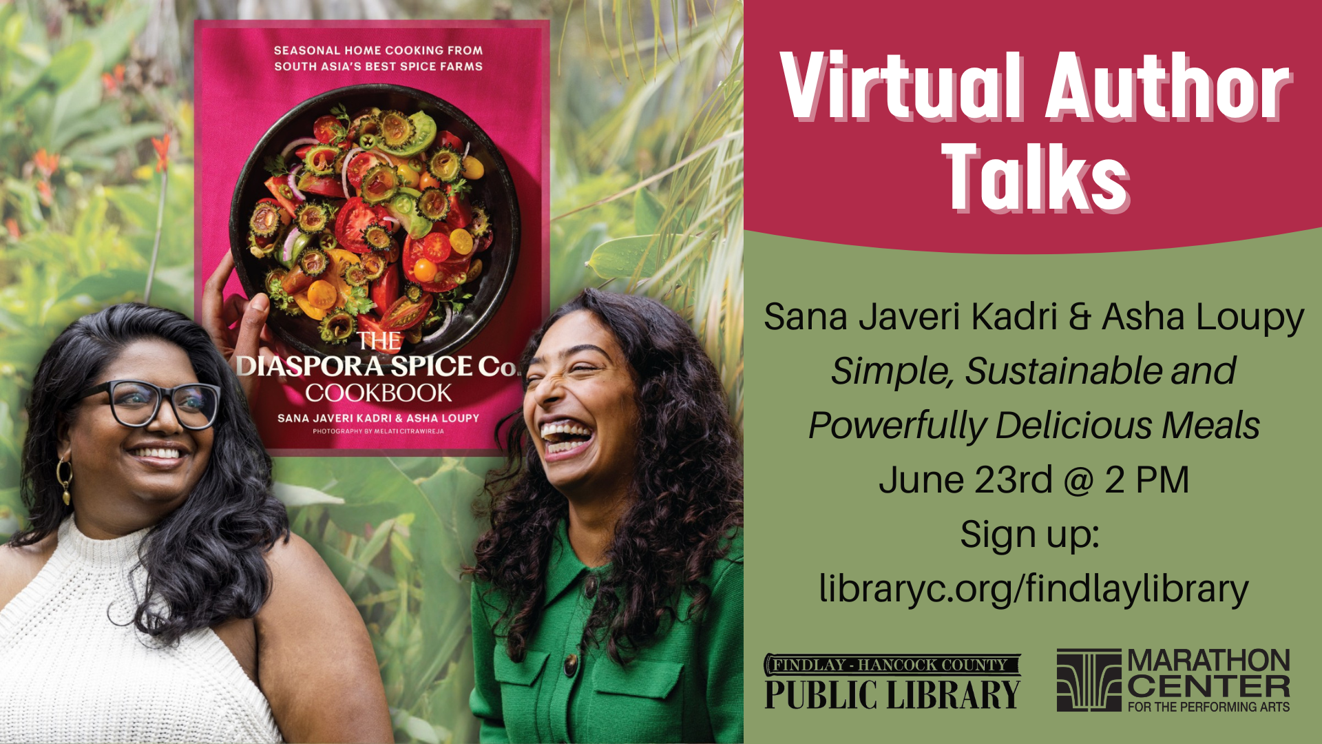 Simple, Sustainable, and Powerfully Delicious Meals with Sana Javeri Kadri and Asha Loupy