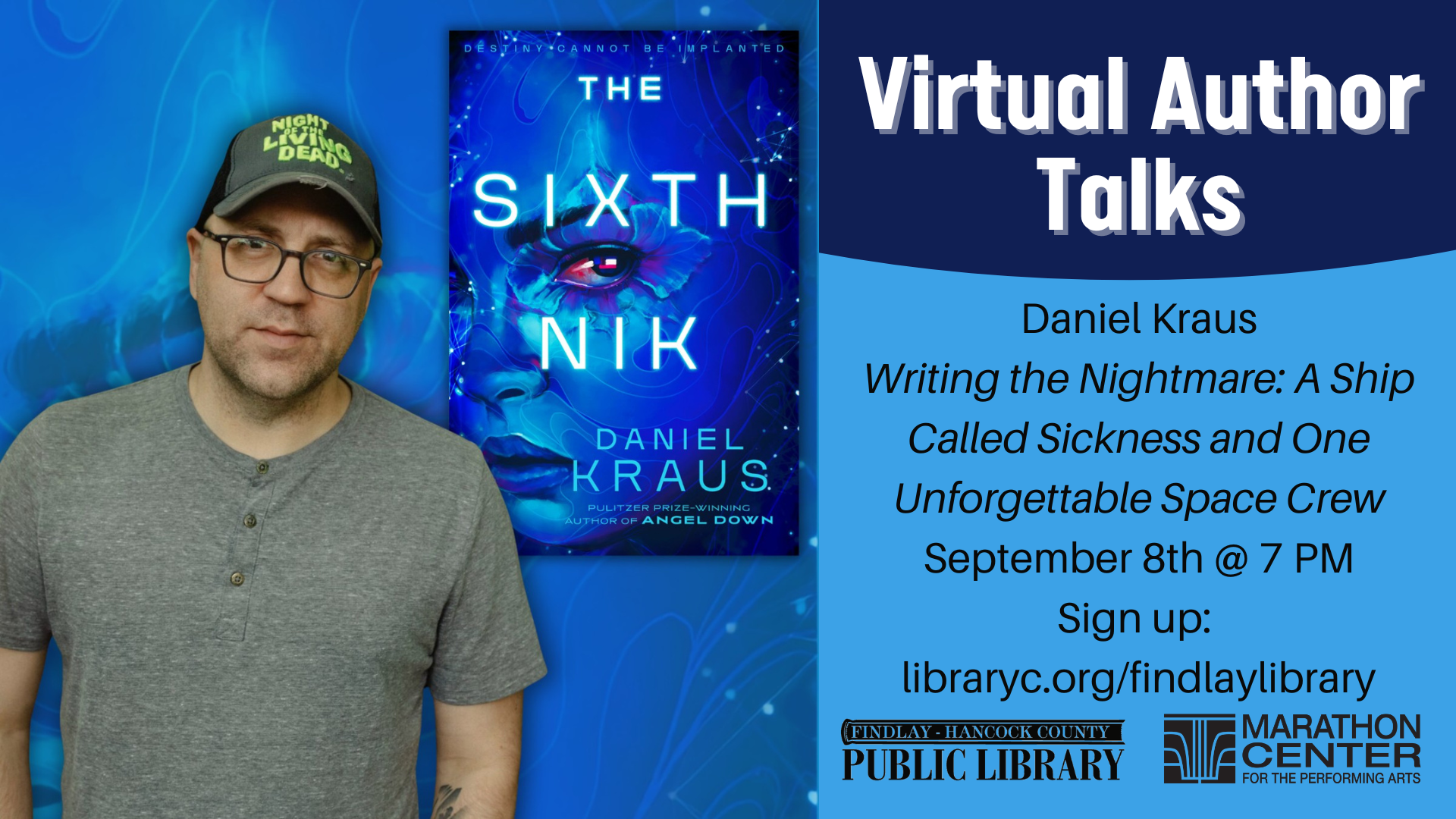 Writing the Nightmare: A Ship Called Sickness and One Unforgettable Space Crew with Daniel Kraus