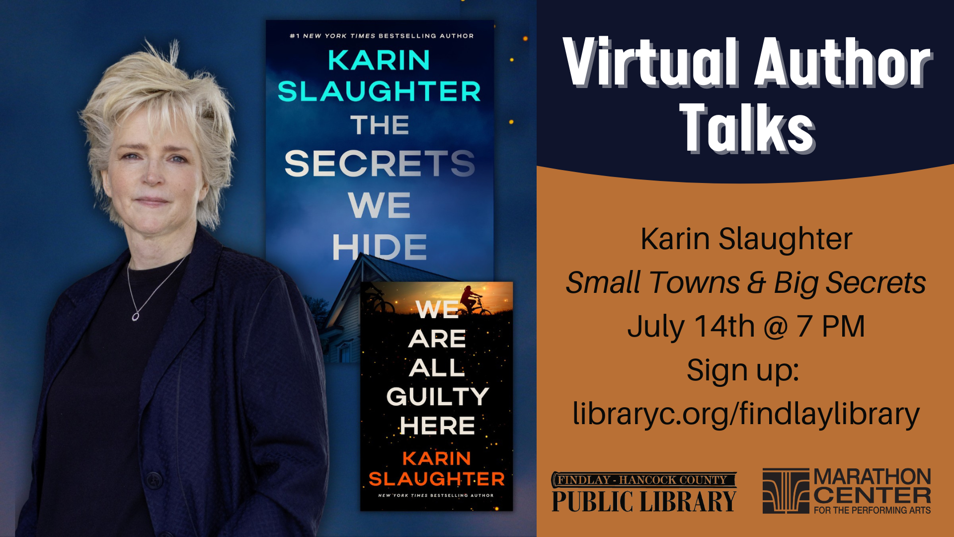 Small Towns and Big Secrets: In Conversation with Bestselling Author Karin Slaughter