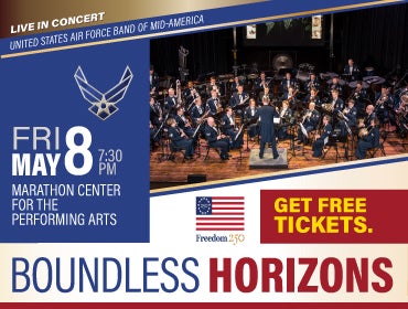More Info for USAF Band of Mid-America (BOMA): Boundless Horizons