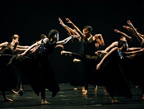 Dancers on stage