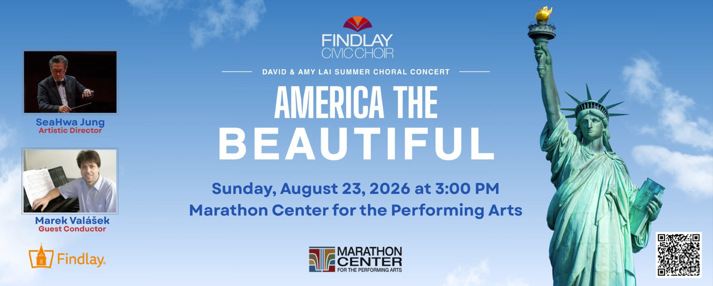 Findlay Civic Choir: David & Amy Lai Summer Choral Concert