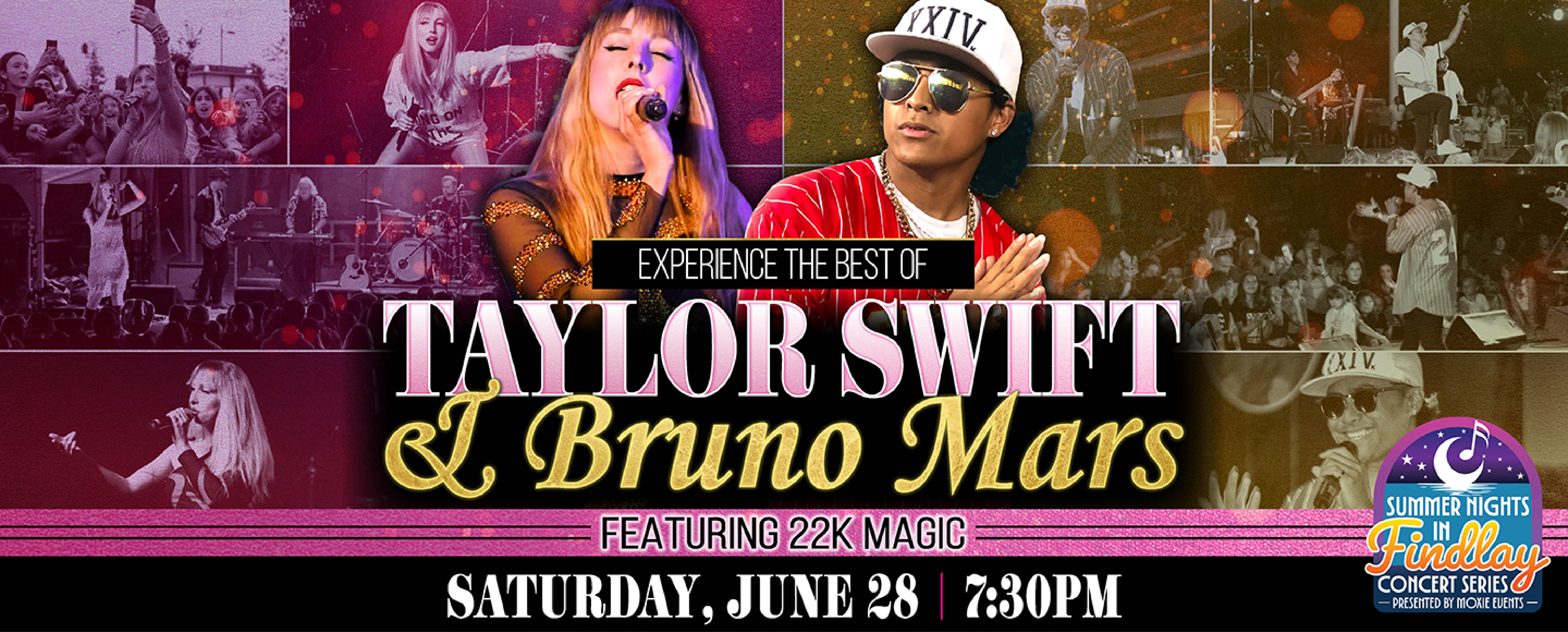 Experience the Best of Taylor Swift & Bruno Mars