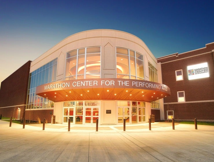 Marathon Performing Arts Center Seating Chart